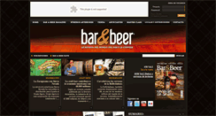 Desktop Screenshot of bar-beer.com